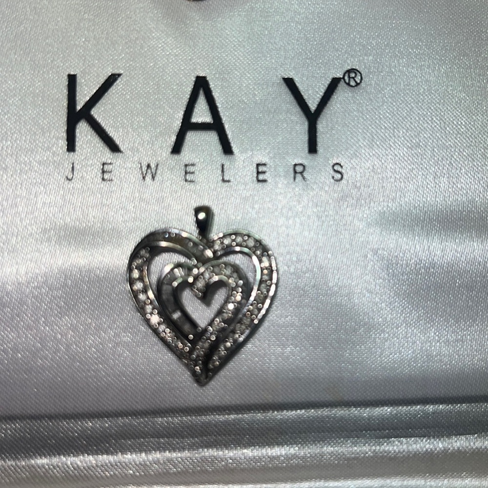Kay Jeweler Heart Diamond Neckwear